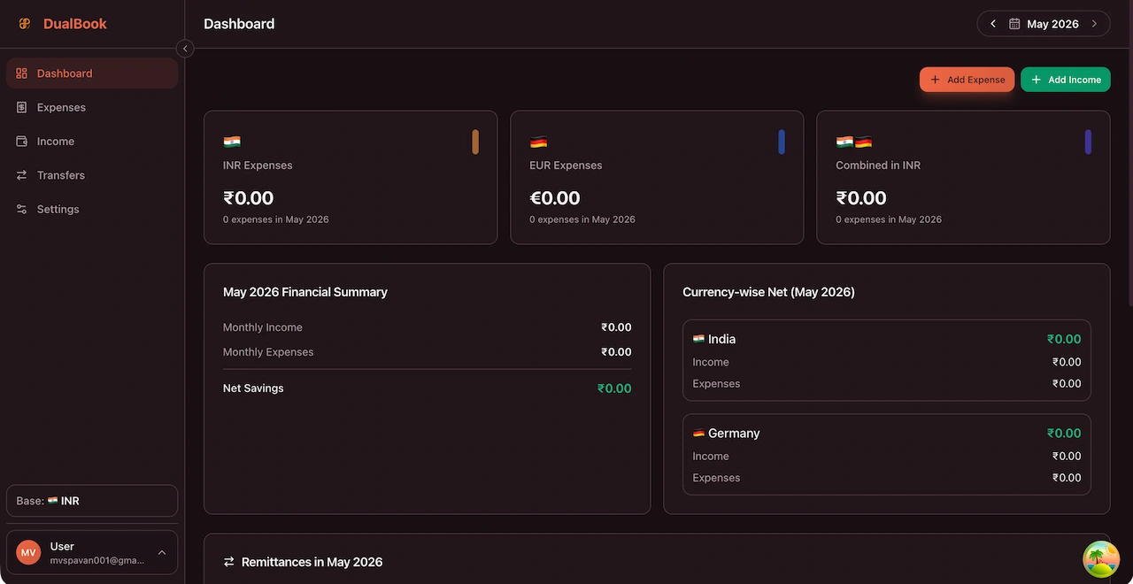 DualBook product screenshot